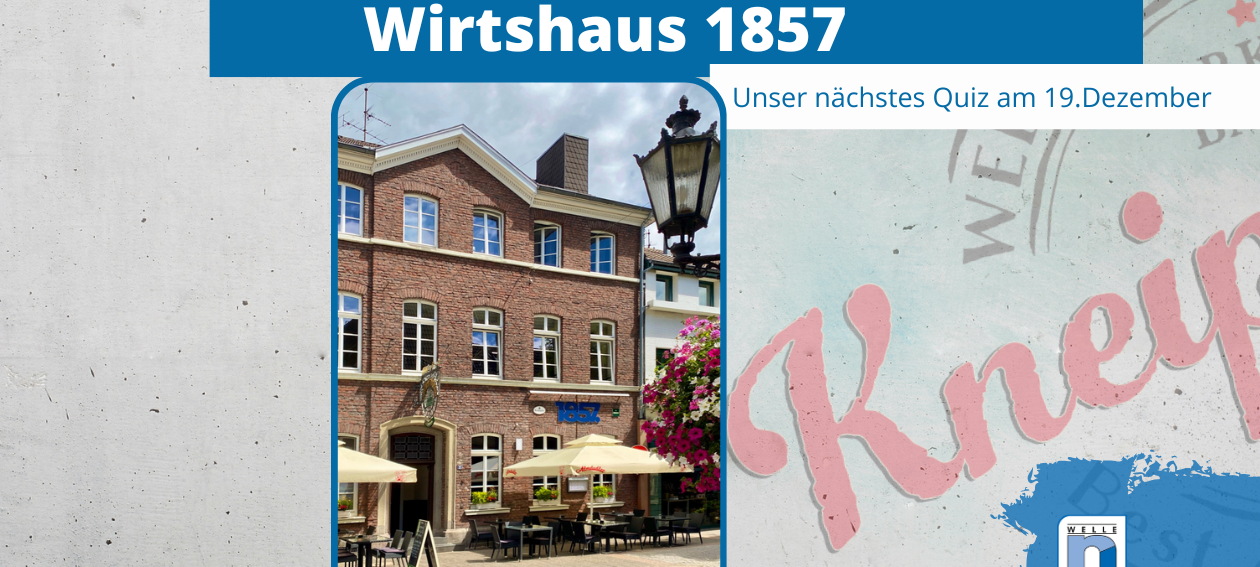 21. April: Wirtshaus 1857 St.Tönis